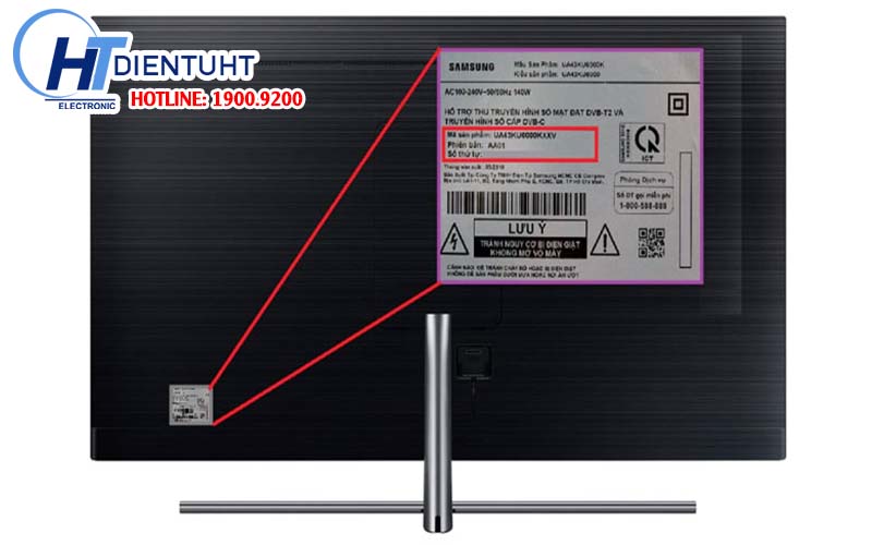 Giá sửa tivi Samsung 13 Model Tivi Samsung