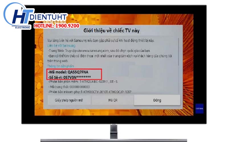 Giá sửa tivi Samsung 14 Model Tivi Samsungg