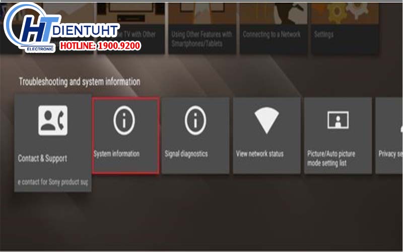 Sua Tivi Sony Gia Re