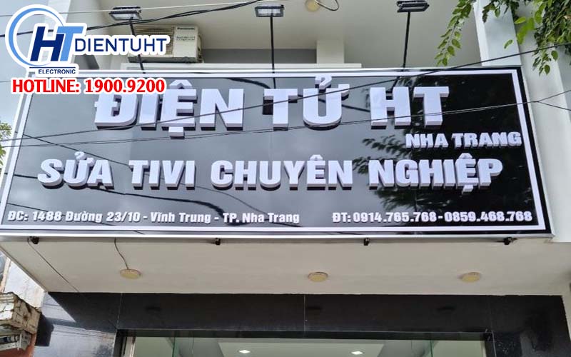 Điện tử HT - vệ sinh máy lạnh Sharp tại Nha Trang