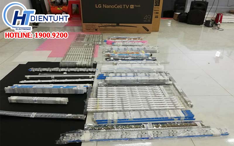 Sửa tivi chuyên dụng dành cho nhà hàng 7 Linh kiện sửa tivi chính hãng tại Điện tử HT