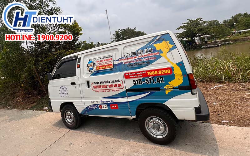 Sửa máy lạnh Sharp không điều khiển được tại Sóc Trăng 6 Xe chuyên dụng chở máy lạnh tại Sóc Trăng