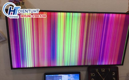 Điện tử HT - Sửa tivi Sony bị sọc màn hình - Thay màn hình giá rẻ