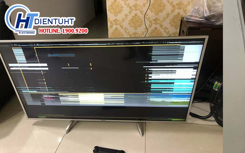 Sửa tivi Sony bị sọc màn hình bao nhiêu tiền? 12 Tivi xuất hiện các đường kẻ ngang dọc màn hình