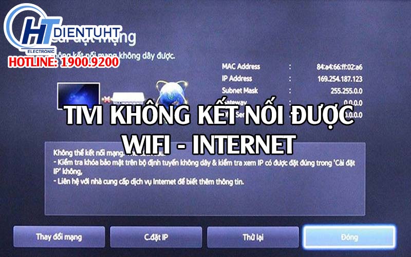 Sửa tivi Samsung 11 Tivi không kết nối wifi