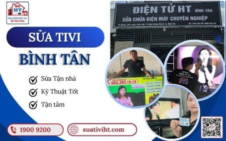 Sửa tivi tại nhà Bình Tân