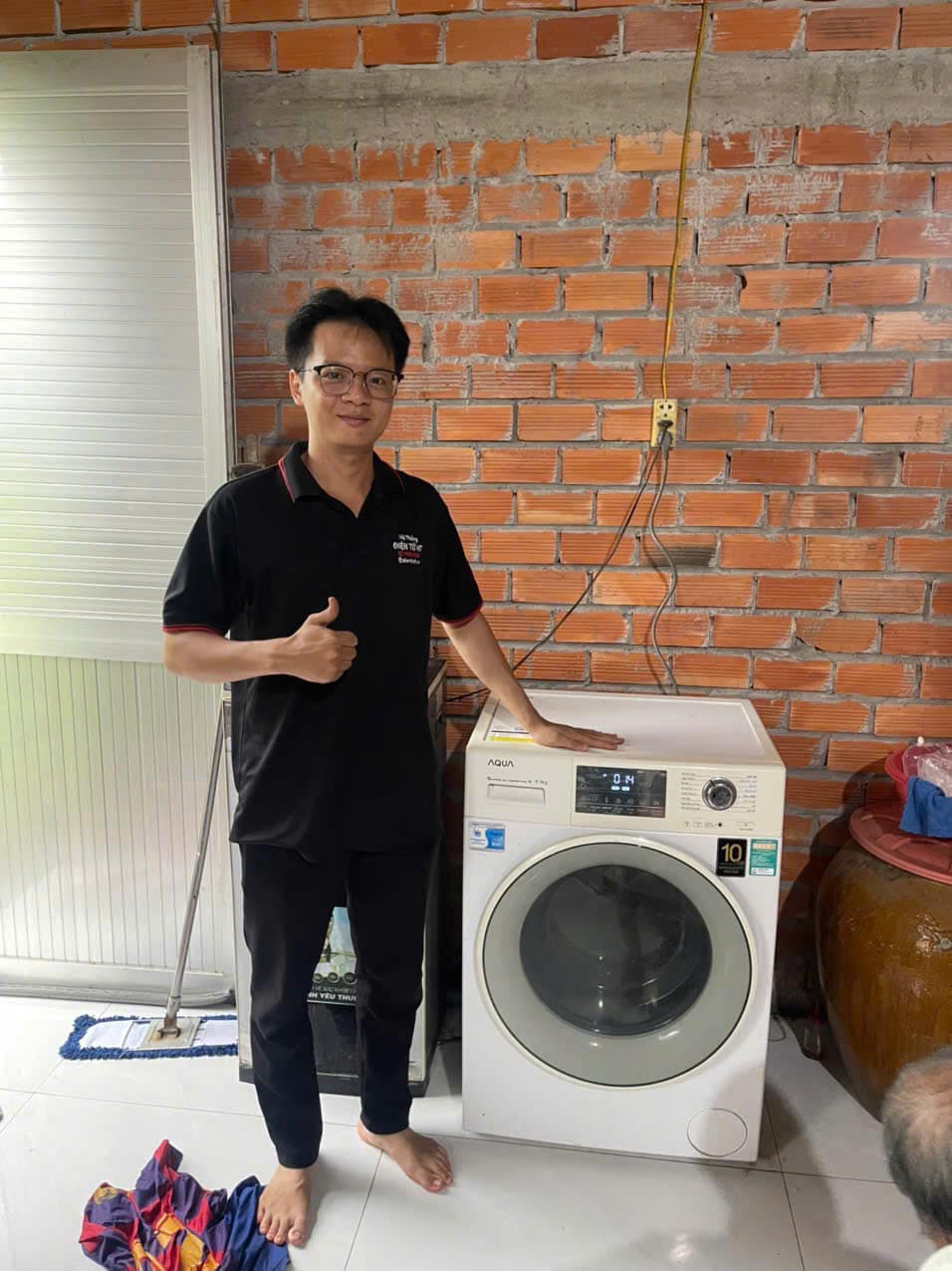 Dịch vụ sửa chữa vệ sinh máy giặt tại nhà TPHCM 5 sửa máy giặt Aqua báo lỗi tại Bình Phước