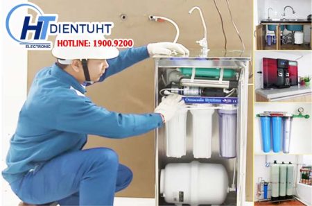 Điện tử HT - Lắp đặt máy lọc nước tại Long An