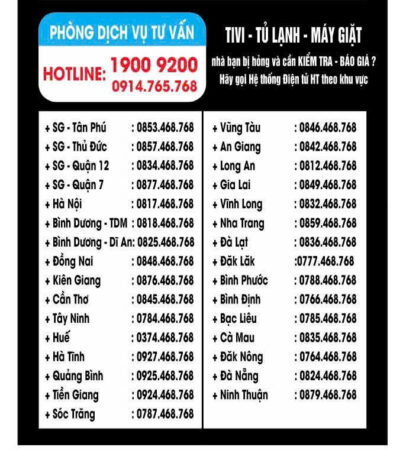 Thay lõi lọc nước AO Smith tại Đắk Lắk 9 Thông tin liên hệ Điện tử HT thay lõi lọc nước toàn quốc