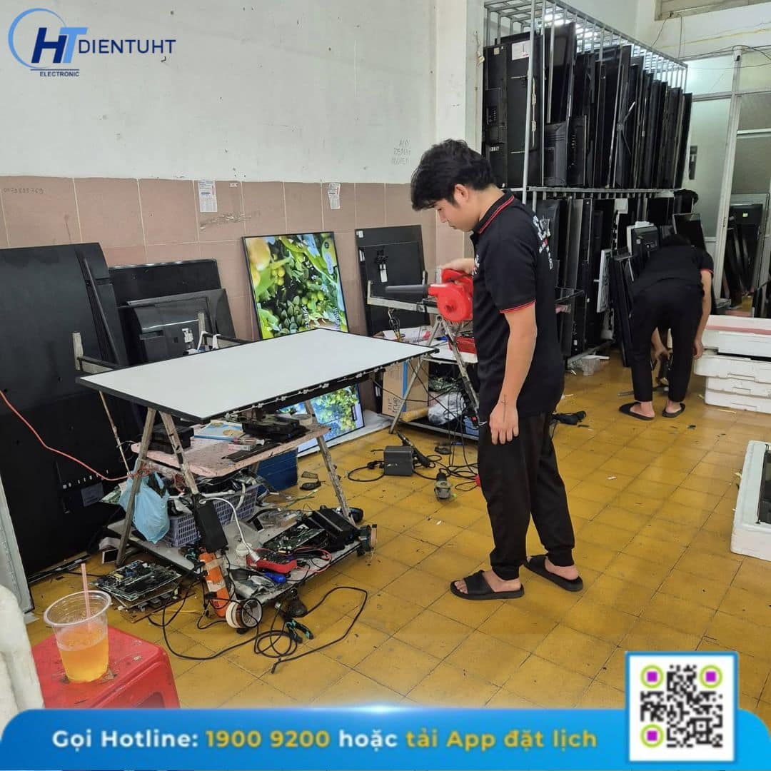 Bảng giá sửa tivi mới nhất tại HT 2026 – Cập nhật chi tiết, minh bạch, tiết kiệm 4 Hệ thống điện tử HT sửa chữa tất cả các loại tivi hư hỏng