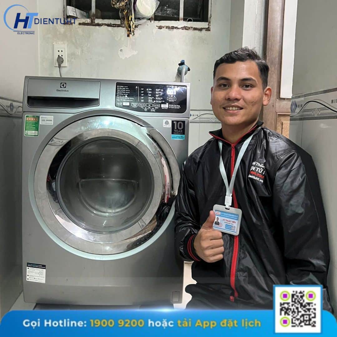 Bảng giá sửa máy giặt bao nhiêu tiền? Khi nào nên sửa, khi nào nên thay? 6 Kỹ thuật viên sửa máy giặt tại HT