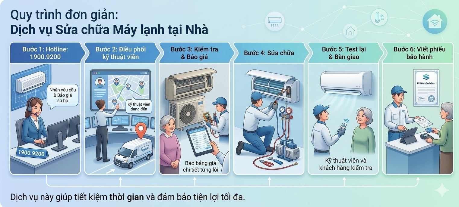 Quy trình sửa chữa