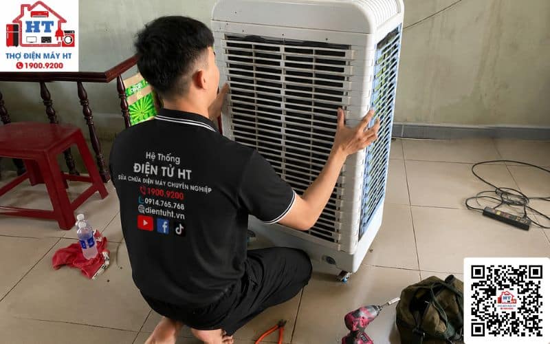 Sửa Quạt Hơi Nước Tại Nhà Bình Tân | Kiểm Tra & Báo Giá 15 Kỹ thuật HT kiểm tra và sửa quạt hơi nước tại nhà