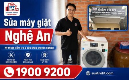 Dịch vụ sửa máy giặt Nghệ An tại nhà - Điện Tử HT.