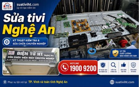Dịch vụ sửa Tivi Nghệ An tại nhà - Điện Tử HT.
