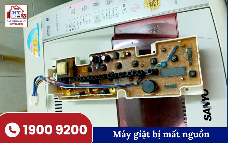 Sửa Máy Giặt Nghệ An 5 Sửa máy giặt bị mất nguồn, không lên nguồn tại nhà Nghệ An.