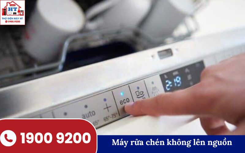 Kiểm tra nguyên nhân máy rửa chén không lên nguồn tại Đồng Tháp