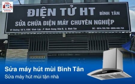 Sửa máy hút mùi tại nhà Bình Tân