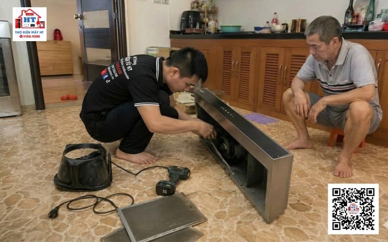 Sửa chửa máy hút mùi tận nhà ở Bình Tân