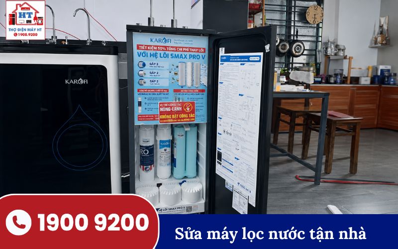 Kiểm tra các bộ phận liên quan khi sửa máy lọc nước không ra nước hoặc nước yếu tại Quảng Trị