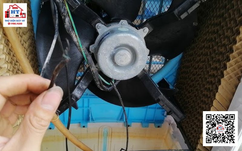 Kiểm tra các bộ phận liên quan khi quạt hơi nước không mát hoặc không bơm nước tại Nghệ An