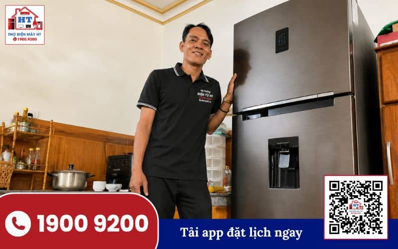 Quy trình chẩn đoán tủ lạnh của kỹ thuật HT Kỹ thuật viên Điện Tử HT sửa tủ lạnh tại nhà Phú Yên.