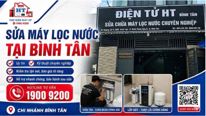 Sửa Máy Lọc Nước Tại Nhà Bình Tân | Kỹ Thuật HT Kiểm Tra Báo Giá 8 Sửa máy lọc nước tận nhà Bình Tân
