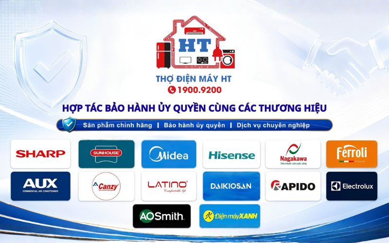Ảnh hợp tác bảo hành ủy quyền - Điện Tử HT Hình ảnh hợp tác bảo hành ủy quyền của Điện Tử HT