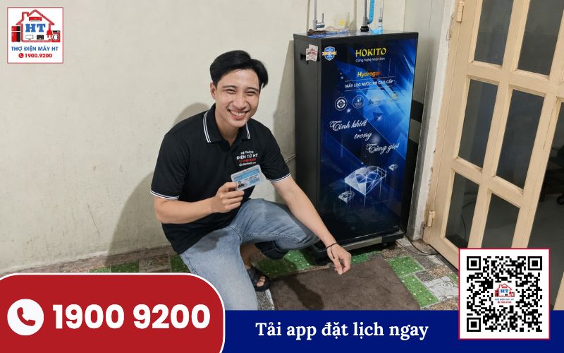 Kỹ thuật viên Điện Tử HT sửa máy lọc nước tại Quận 7