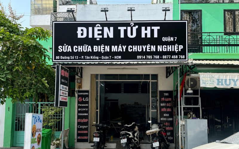 Trạm Điện Tử HT hỗ trợ dịch vụ tại Quận 7