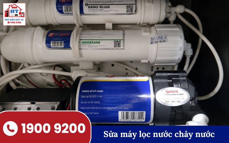 Hình ảnh lỗi máy lọc nước thường gặp tại Quận 7