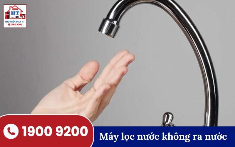 Máy lọc nước không ra nước, cần sửa máy lọc nước Củ Chi để khắc phục sự cố