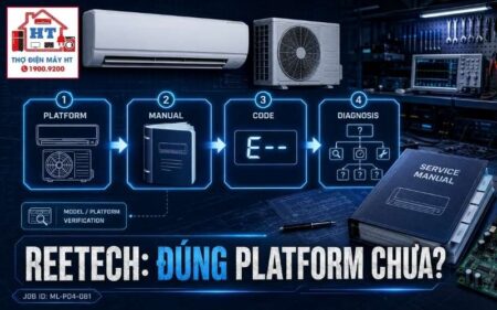 Mã lỗi máy lạnh Reetech: tra theo loại máy và hệ thống