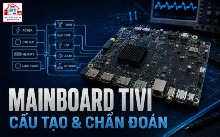 Mainboard Tivi: Kiểm tra nguồn, khởi động và đường xuất hình