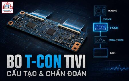 Bo T-Con Tivi: Đo gì để tách lỗi T-Con và panel?