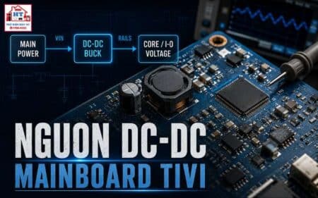 Nguồn DC-DC mainboard Tivi: Đường nào cần kiểm tra trước?