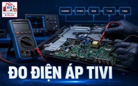 Đo điện áp Tivi: Chọn mass, test point và điều kiện đo