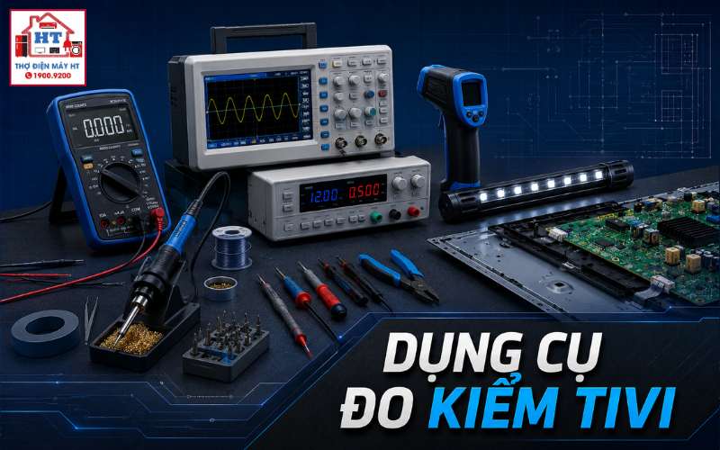 Dụng cụ sửa Tivi: Đồng hồ, oscilloscope hay LED tester? 1 Dụng cụ sửa Tivi: Đồng hồ, oscilloscope hay LED tester?