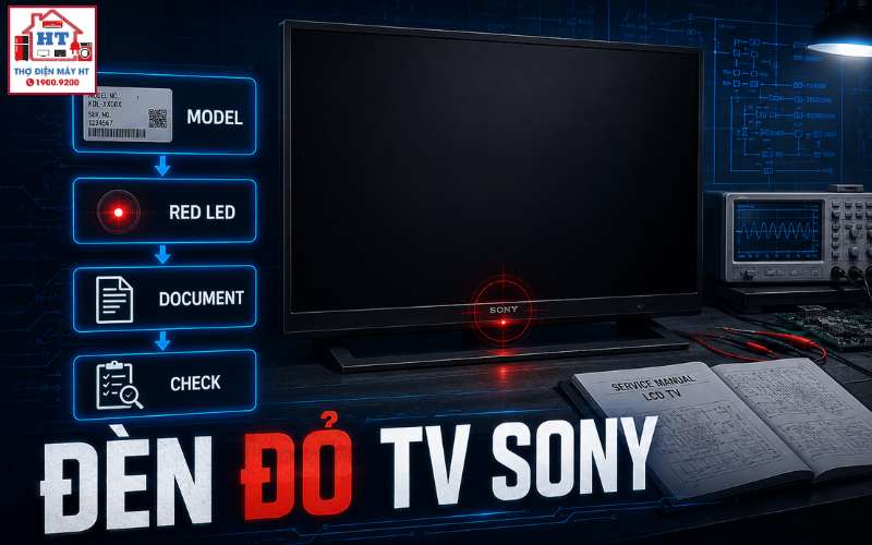 Tivi Sony nháy đèn đỏ: Đếm mã lỗi thế nào cho đúng model? 1 Tivi Sony nháy đèn đỏ: Đếm mã lỗi thế nào cho đúng model?