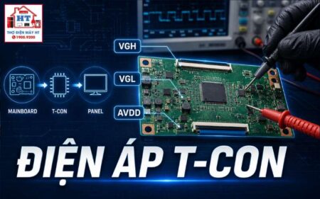 Điện áp T-Con: AVDD, VGH, VGL, VCOM nói lên điều gì?