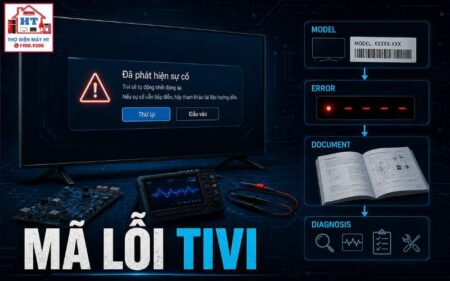 Mã lỗi Tivi: Đọc thế nào để không chẩn đoán nhầm?