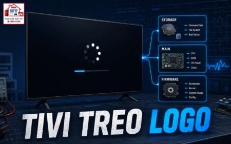 Tivi treo logo, boot loop: Mainboard, bộ nhớ hay firmware?