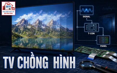 Tivi chồng hình, bóng ma: T-Con, điện áp hay panel?