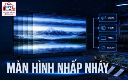 Tivi nhấp nháy màn hình: Đèn nền, nguồn hay BL_ON?