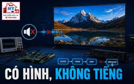 Tivi có hình không tiếng: Loa, mạch âm thanh hay main?