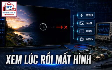 Tivi xem một lúc rồi mất hình: Lỗi nóng máy nằm ở đâu?