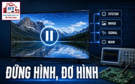 Tivi đang xem bị đứng hình: Phần mềm, main hay tín hiệu?