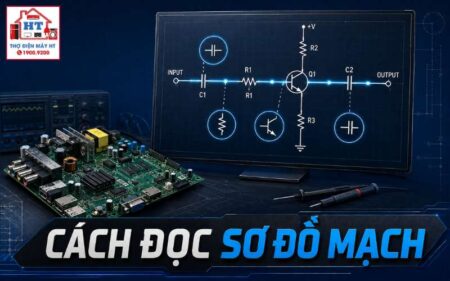 Cách đọc sơ đồ mạch Tivi và Service Manual cho người học sửa