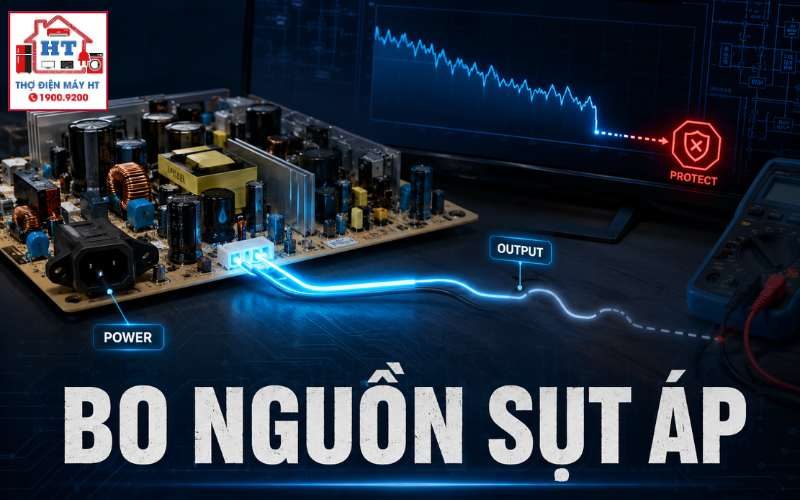 Bo nguồn Tivi bị sụt áp: Mạch hồi tiếp Opto/TL431 liên quan gì?