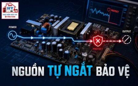 Bo nguồn Tivi tự ngắt: Mạch bảo vệ đang phản ứng với lỗi gì?